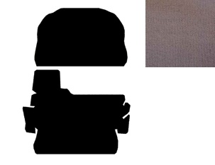 Kofferbak tapijt grijs 1303